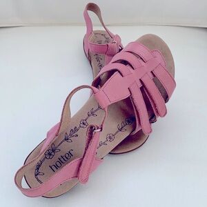 Hotter Pink Sandals Size 10